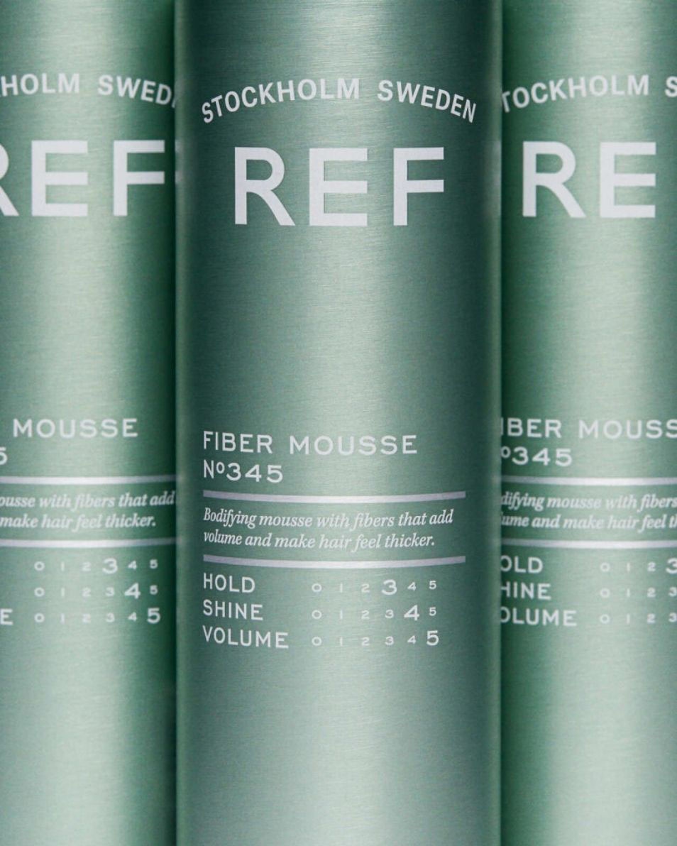 REF STOCKHOLM FIBER MOUSSE N°345 Zachte mousse voor volume 250 ML 4