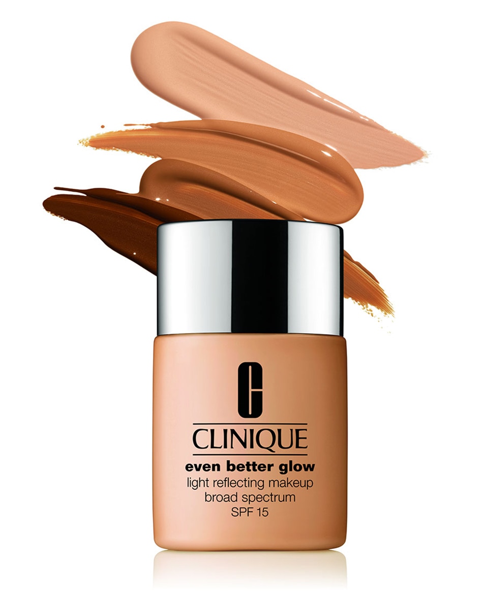 CLINIQUE EVEN BETTER™ GLOW LIGHT REFLECTING MAKEUP FOUNDATION SPF 15 - VERBETERT DE HUIDTEXTUUR - GEMENGDE HUID WN 114 Golden