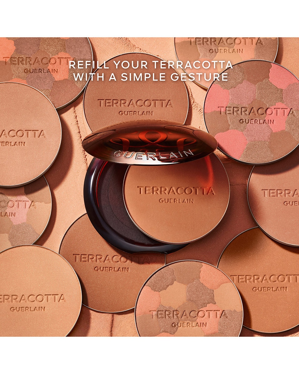 GUERLAIN TERRACOTTA BRONZING POWDER - 96% NATURALLY-DERIVED INGREDIENTS 02 MOYEN ROSÉ 5