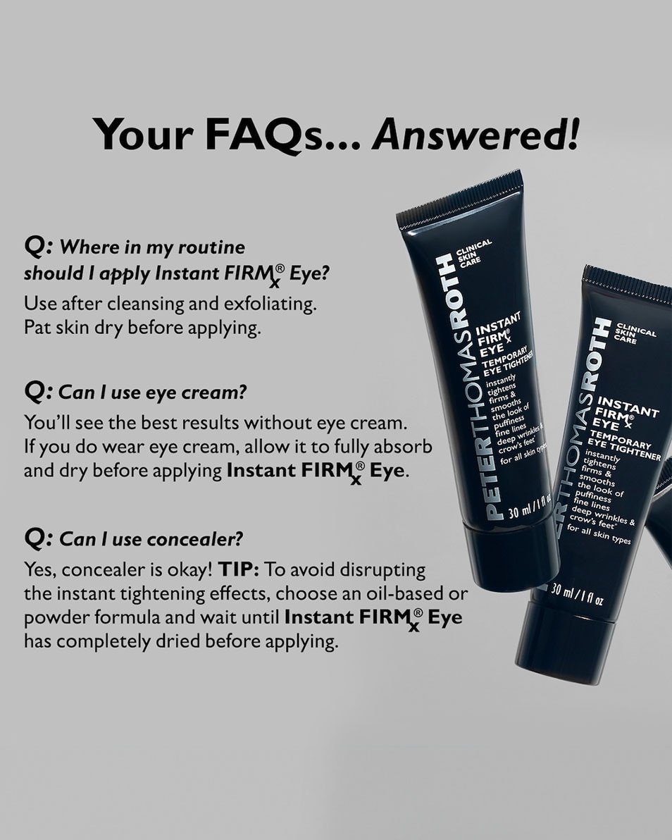 PETER THOMAS ROTH Instant FirmX® Eye Temporary Tightener 30 ML 5