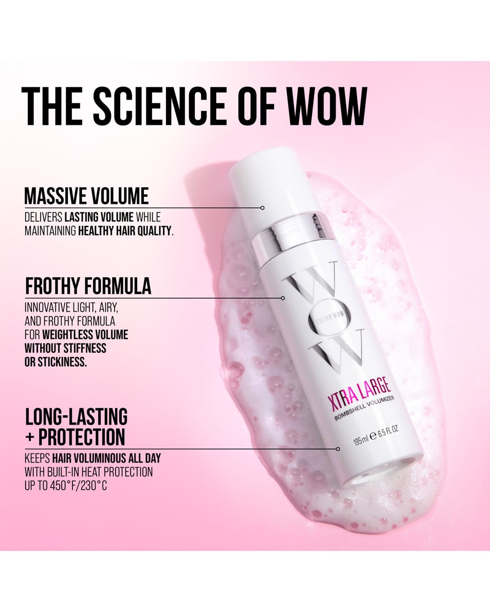 COLOR WOW Xtra Large Bombshell Volumizer Volumizer - Voor Fijn, Dun En Futloos Haar 200 ML 5