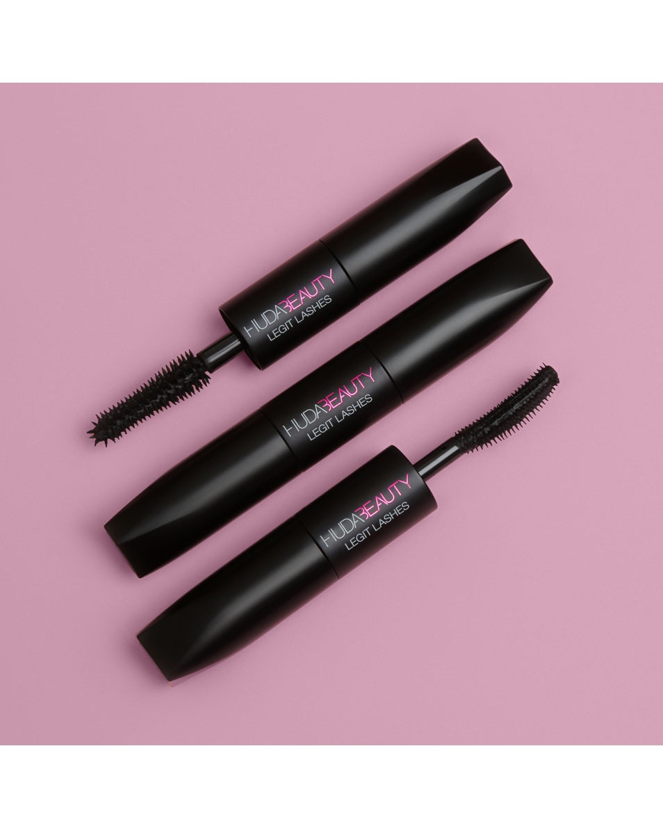 HUDA BEAUTY LEGIT LASHES MINI MASCARA 01 extreme black 5