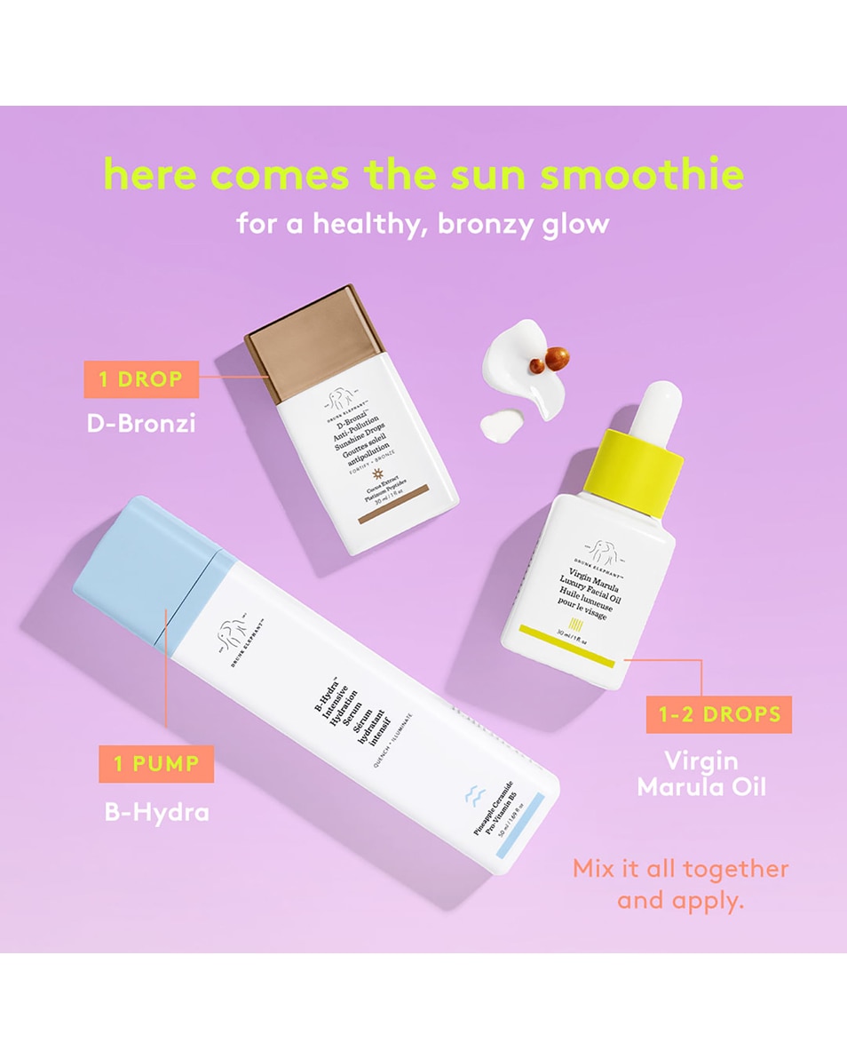 DRUNK ELEPHANT MOISTURIZER VIRGIN MARULA LUXURY FACIAL OIL 15 ML 5