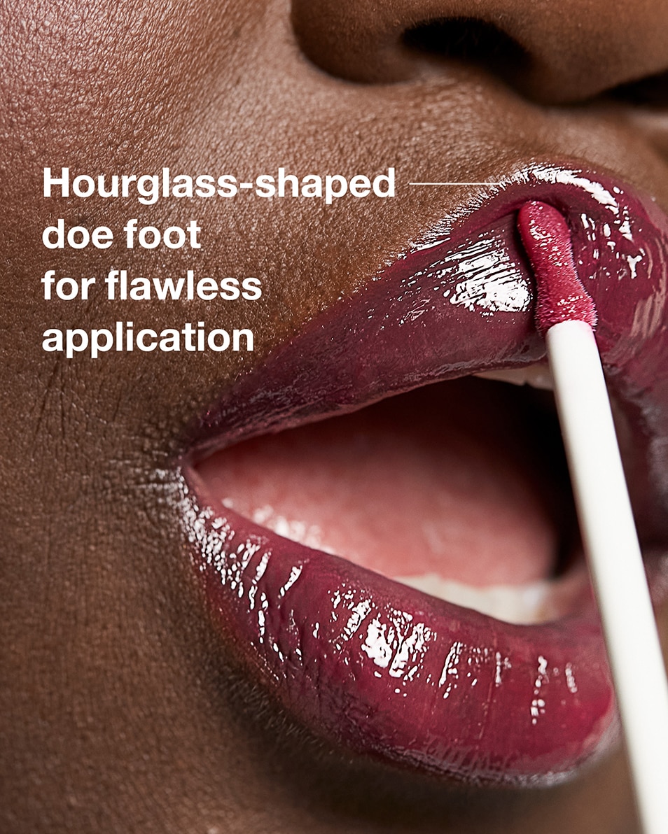 CLINIQUE POP PLUSH™ CREAMY LIP GLOSS HYDRATERENDE LIPGLOSS Black Honey Pop 5