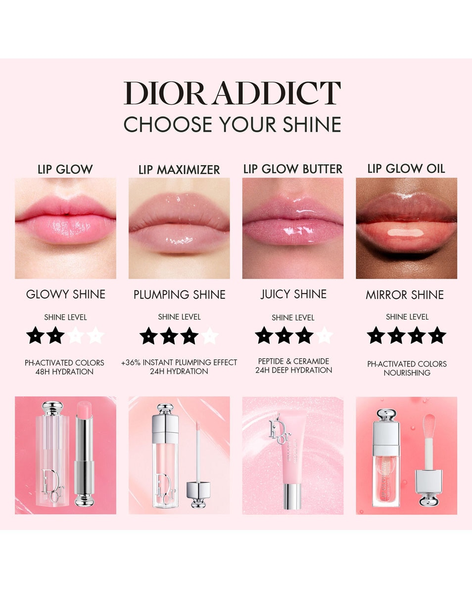 Vollermakende gloss - een onmiddellijk en langhoudend volume-effect - 24 u hydratatie