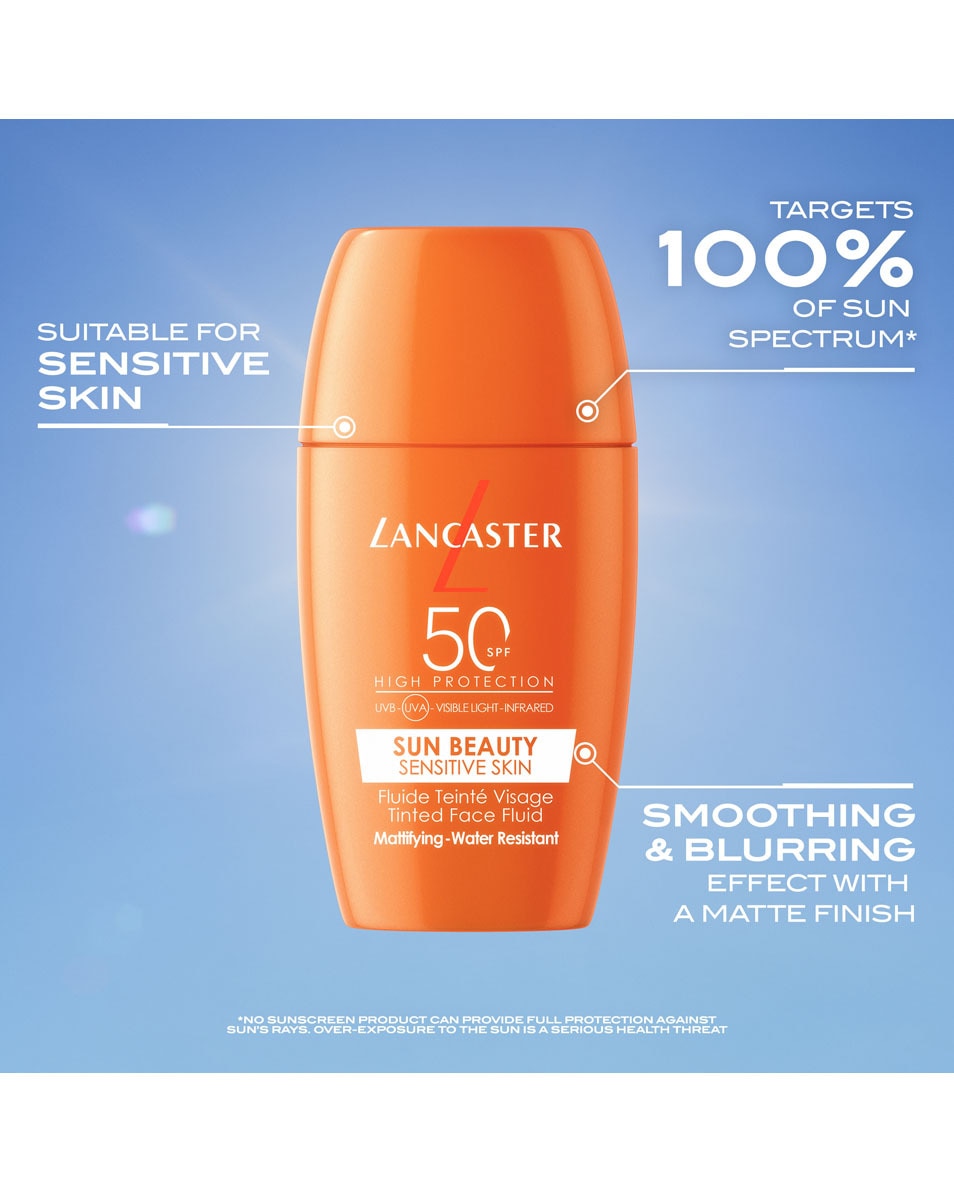 LANCASTER Sun Beauty Sensitive Skin Tinted Face Fluid SPF50 30 ML 5