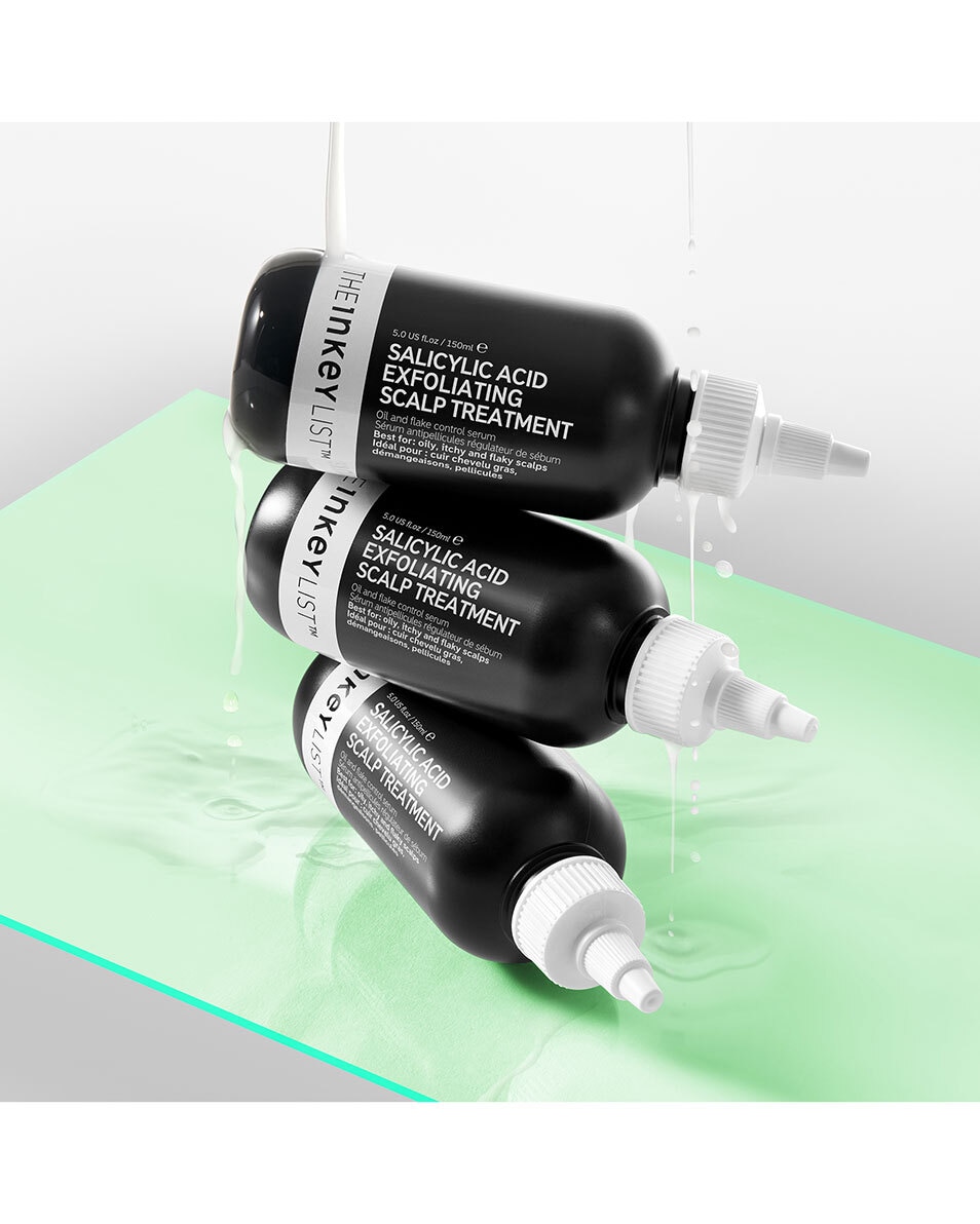 EXFOLIËRENDE HOOFDHUIDBEHANDELING MET SALICYLZUUR