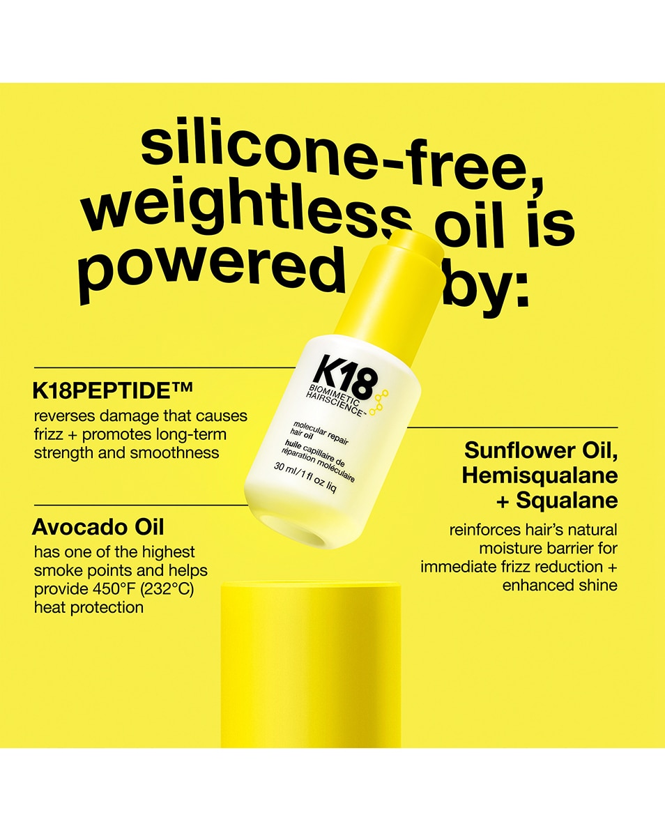 MOLECULAIR HERSTELLENDE HAAROLIE