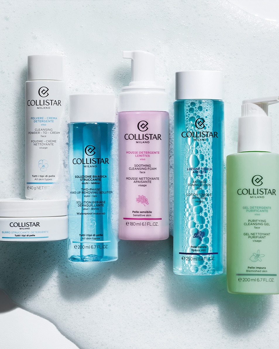 COLLISTAR CLEANSERS SOOTHING CLEANSING FOAM 180 ML 5