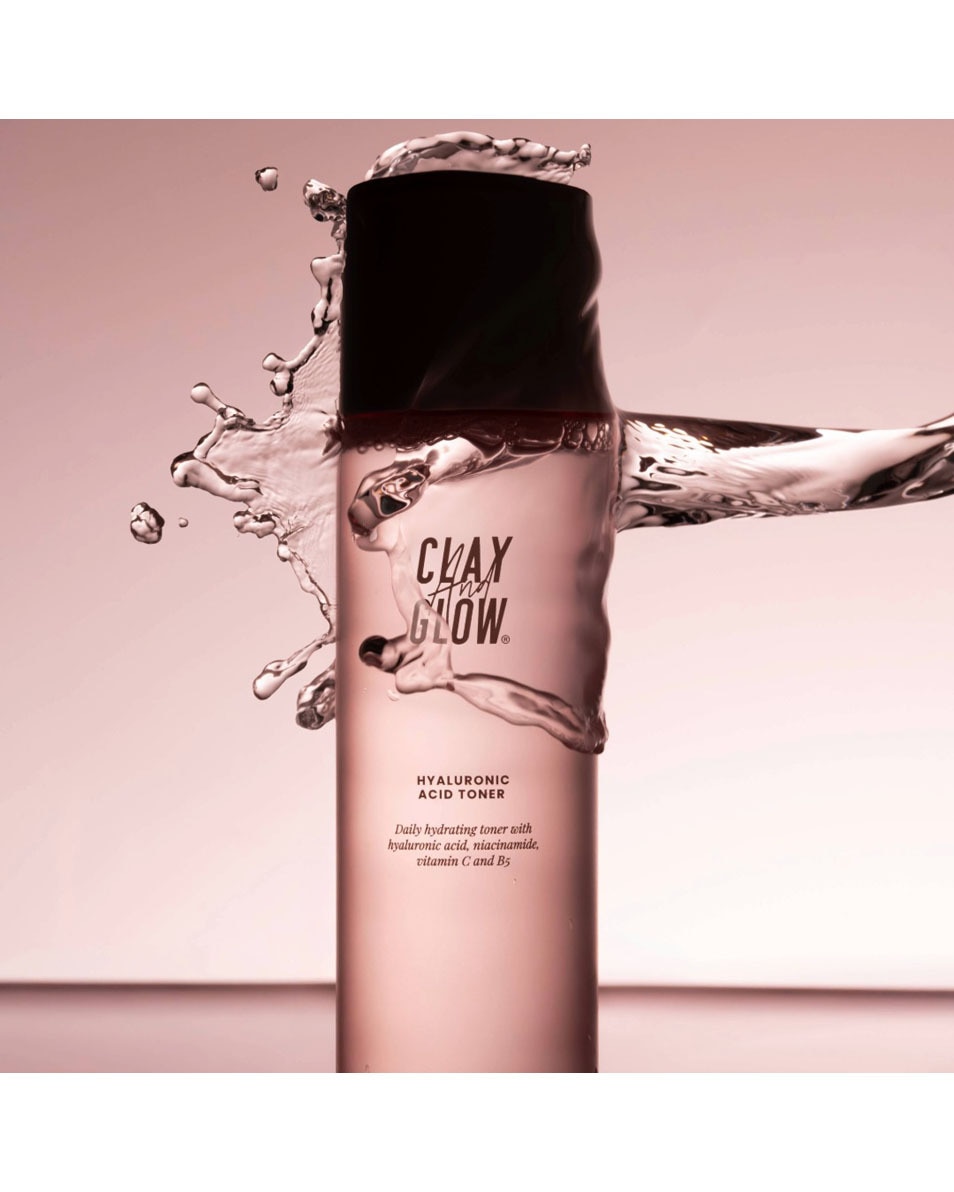 CLAY AND GLOW Cleansing + Hydrating Hyaluronic Acid Toner 150 ML