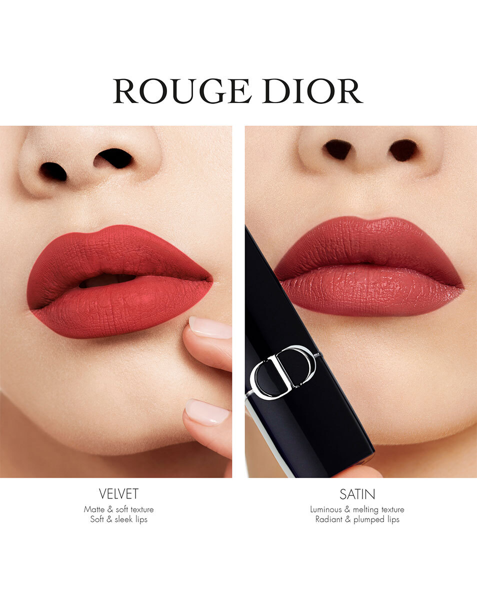 DIOR Rouge Dior Lipstick - comfort en langhoudend VELVET - 720 ICONE