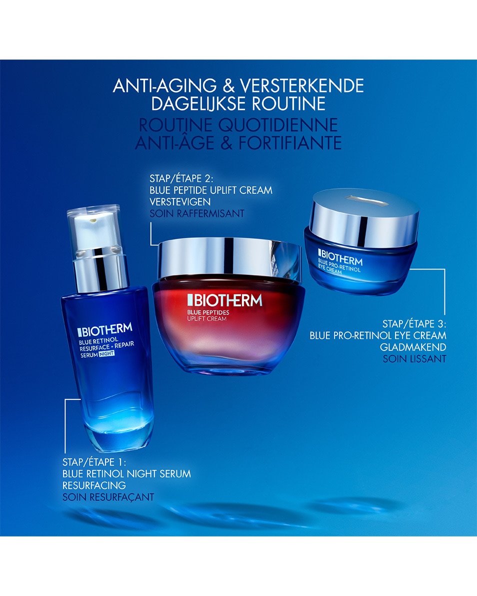 BIOTHERM Blue Peptides Uplift cream, voor een stevigere Huid 50 ML 5