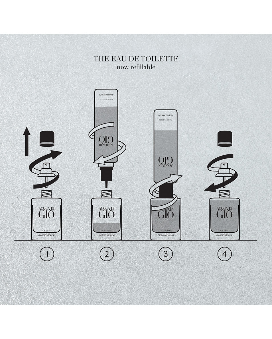 ARMANI Acqua Di Giò Eau De Toilette - Herenparfum - Navulling 150 ML 5