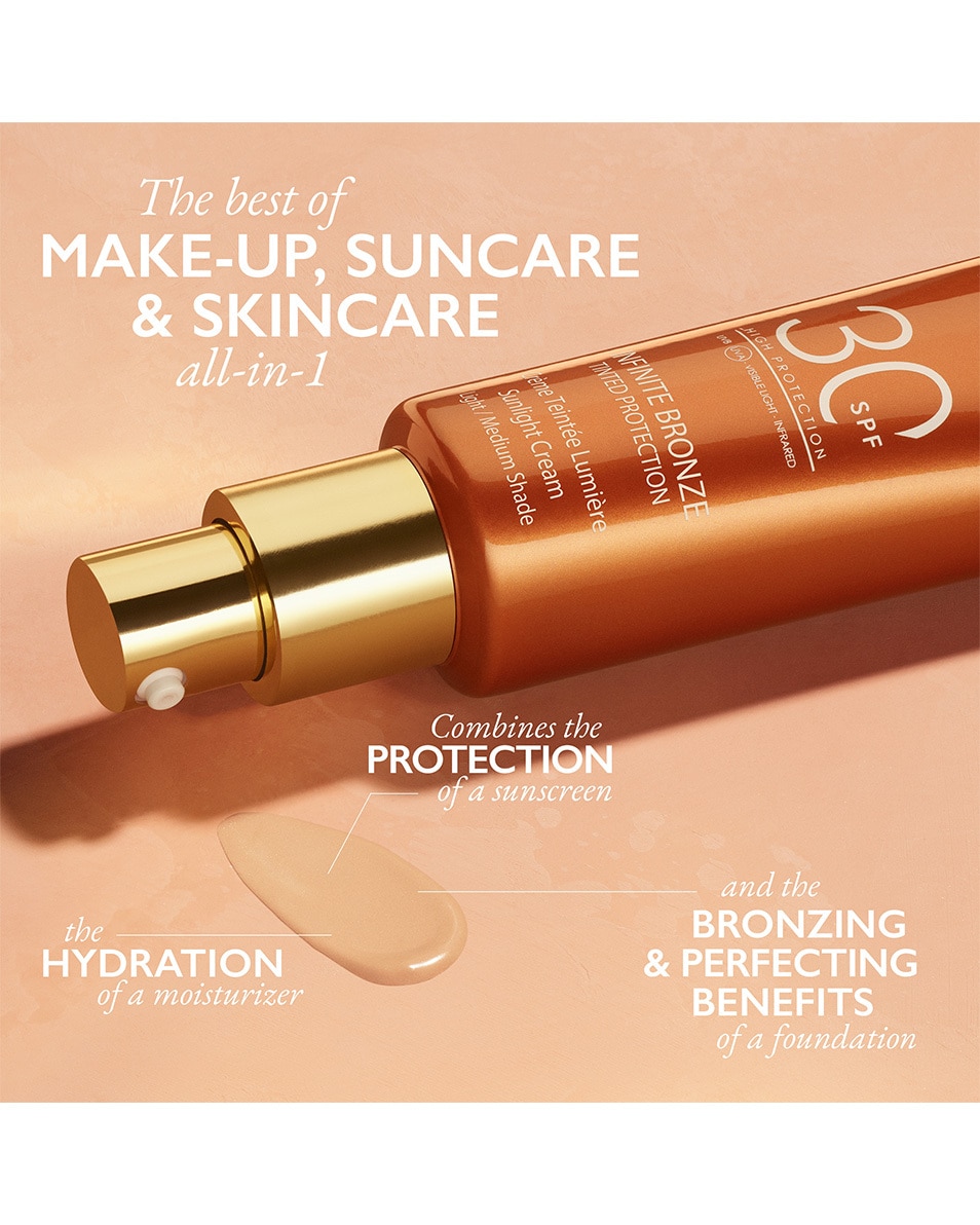 LANCASTER Infinite Bronze Tinted Protection Sunlight Cream SPF30 medium/dark 50 ML 5