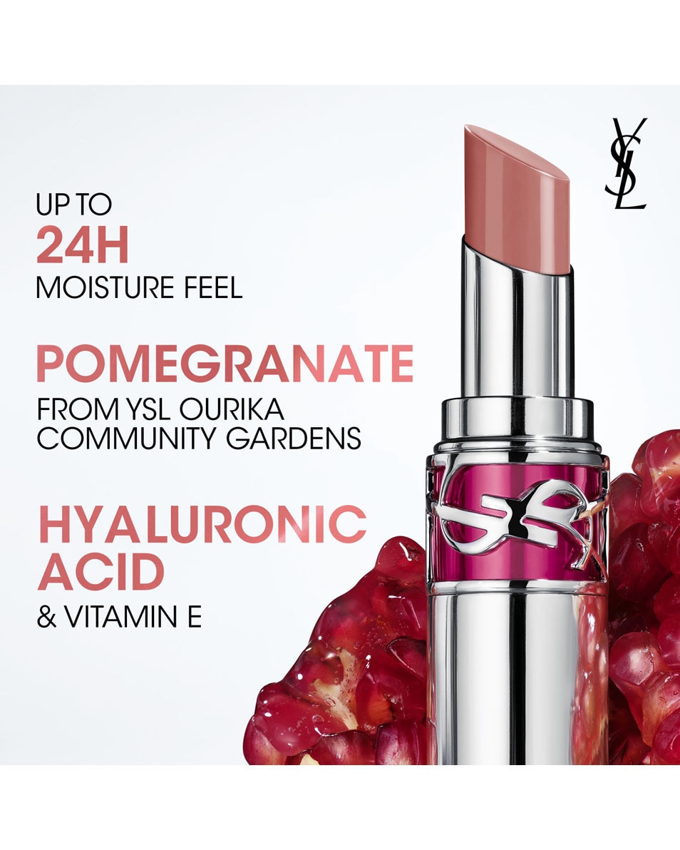 YVES SAINT LAURENT Ysl Loveshine Candy Glaze Lip Gloss Stick - 4 NUDE PLEASURE 5