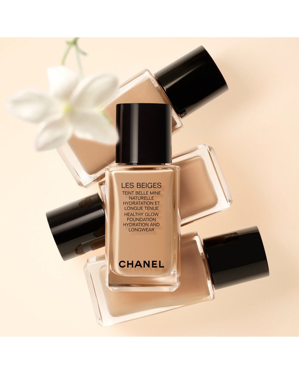CHANEL LES BEIGES FOND DE TEINT TEINT BELLE MINE NATURELLE HYDRATATION ET LONGUE TENUE B160 5