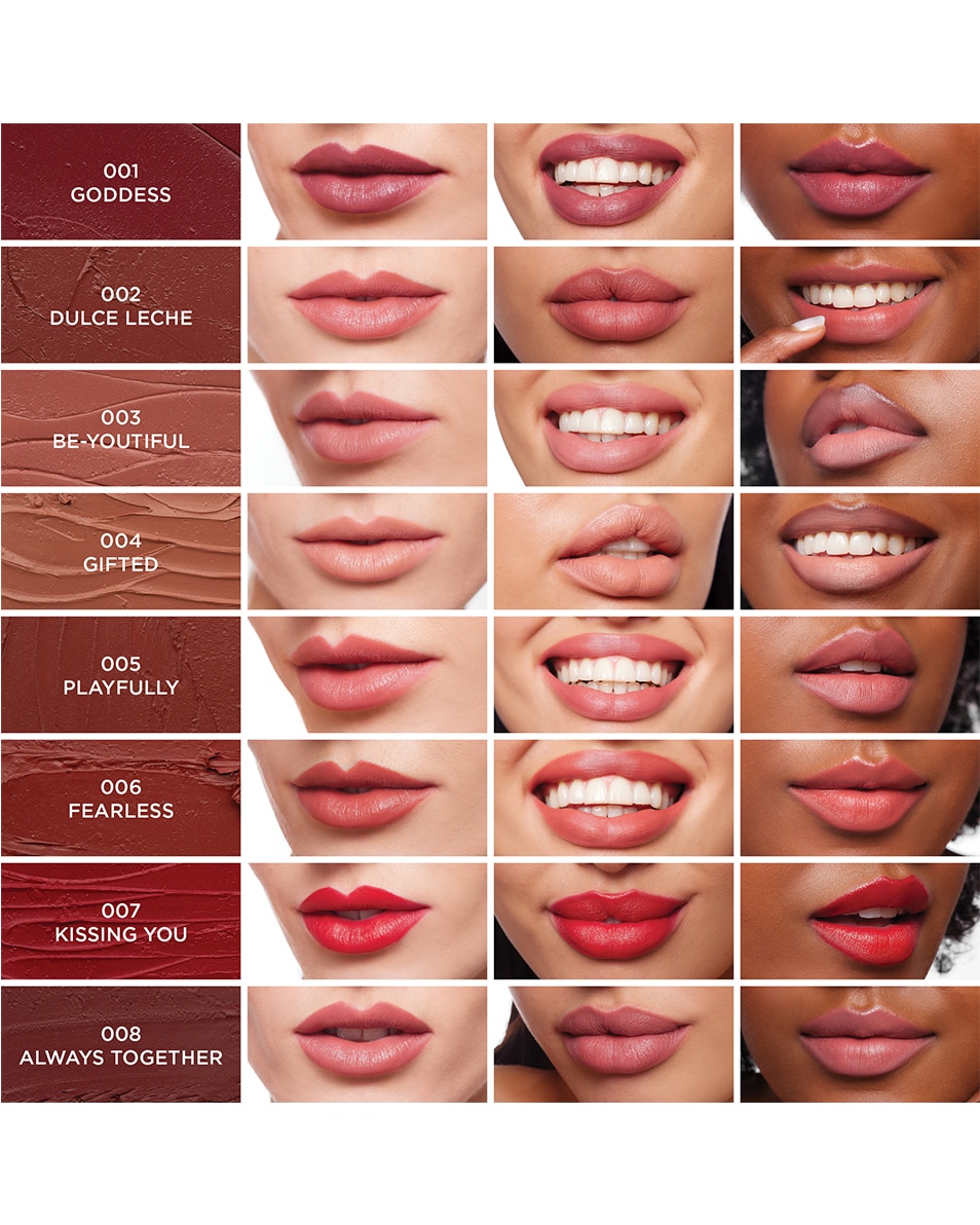 BE Creative Make Up Color Blend Hydraterende en langhoudende satin lipstick N006 FEARLESS 5