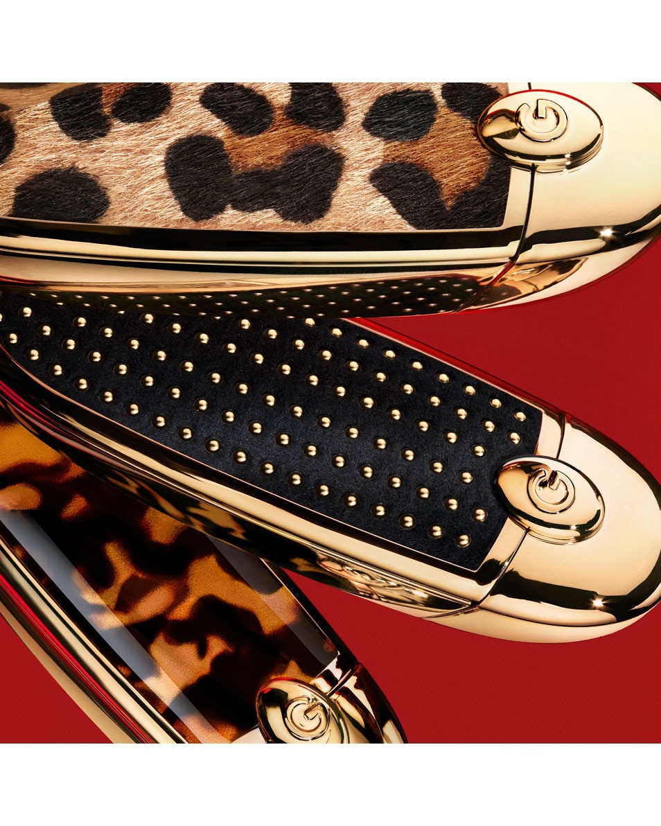 GUERLAIN ROUGE G De sierlijke case met een dubbel spiegeltje LE FAUVE 5