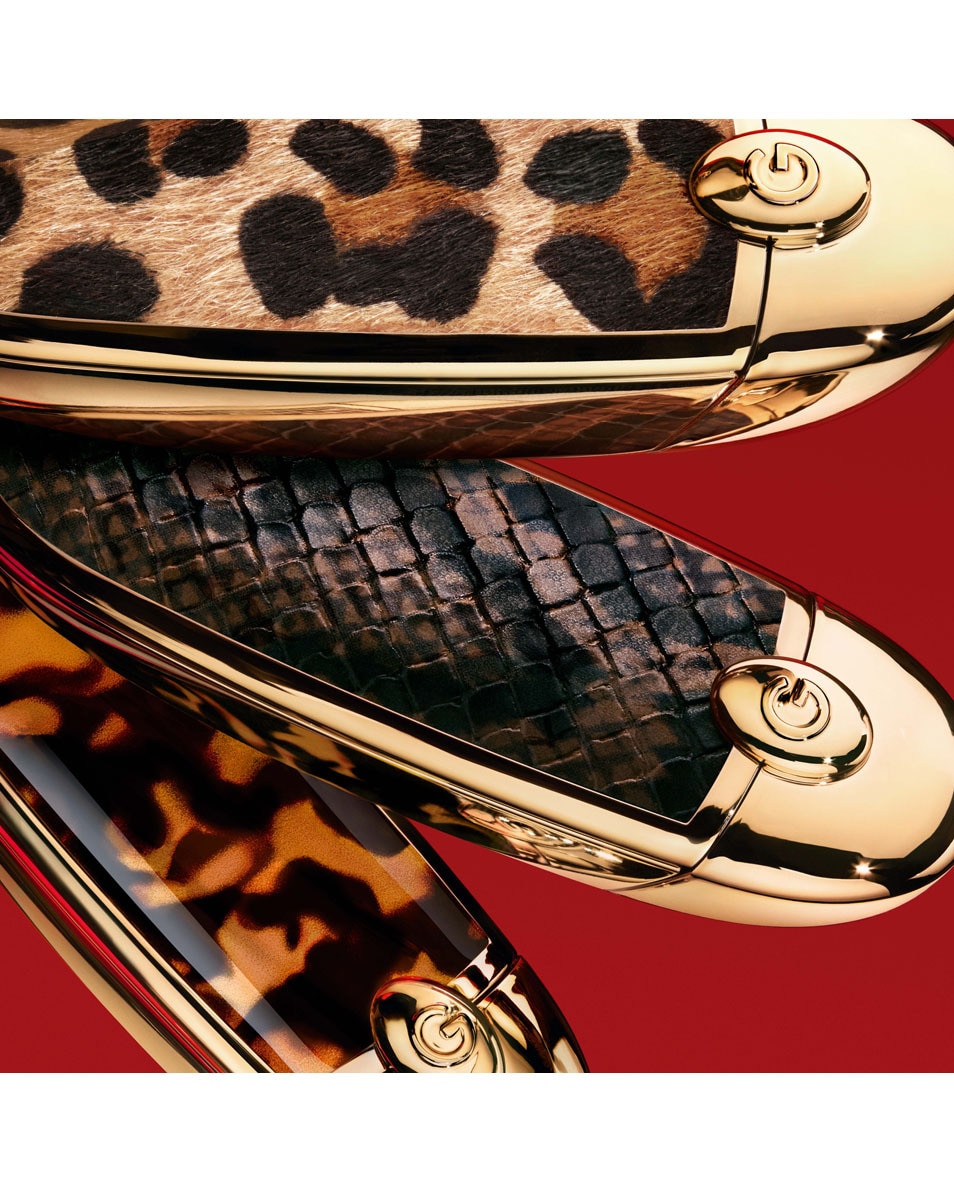 GUERLAIN ROUGE G De sierlijke case met een dubbel spiegeltje L'ÉCAILLE