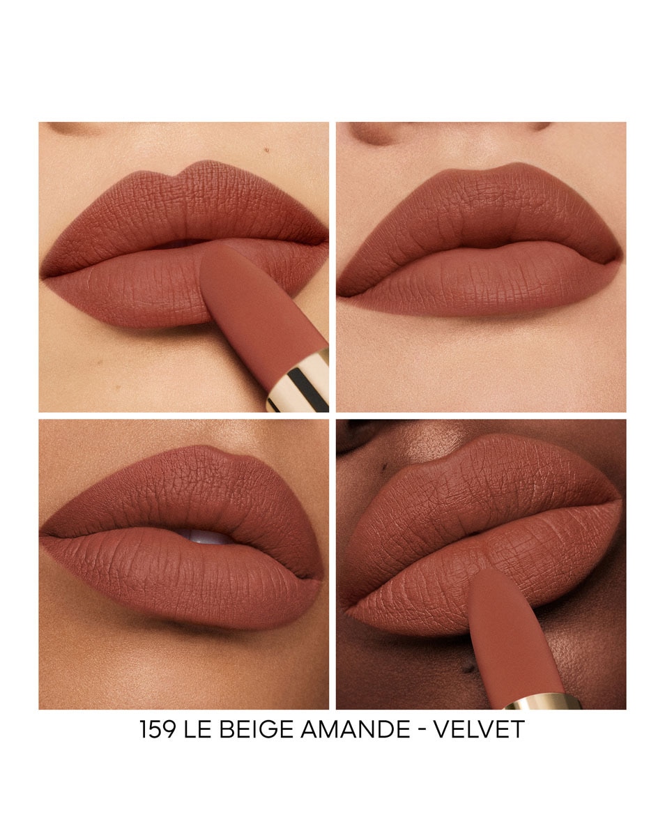GUERLAIN Rouge G Refill - De personaliseerbare, uiterst verzorgende lipstick 159 LE BEIGE AMANDE – VELVET 5