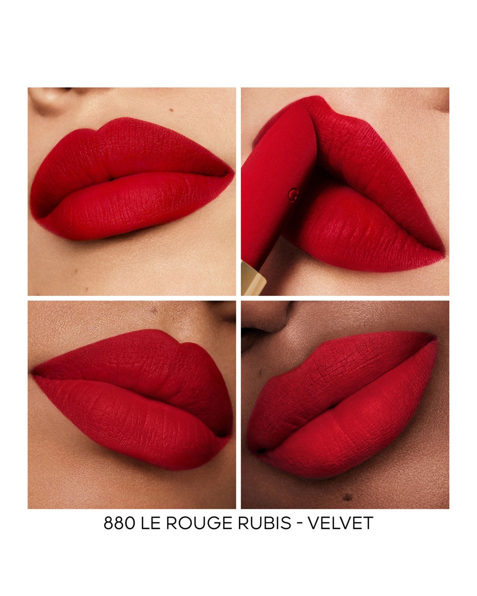 GUERLAIN Rouge G Refill - De personaliseerbare, uiterst verzorgende lipstick 880 LE ROUGE RUBIS – VELVET 5