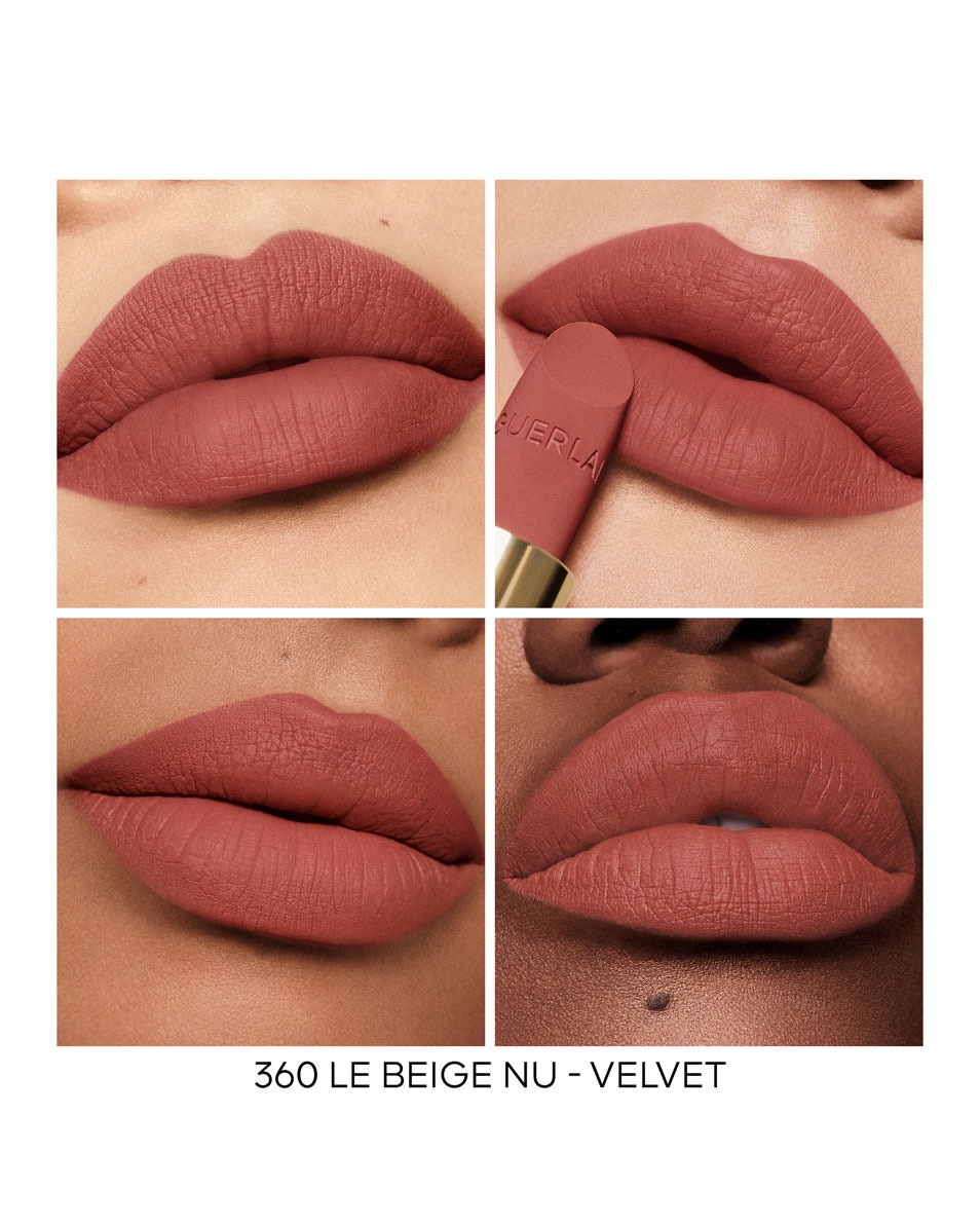 GUERLAIN Rouge G Refill - De personaliseerbare, uiterst verzorgende lipstick 360 LE BEIGE NU – VELVET 5