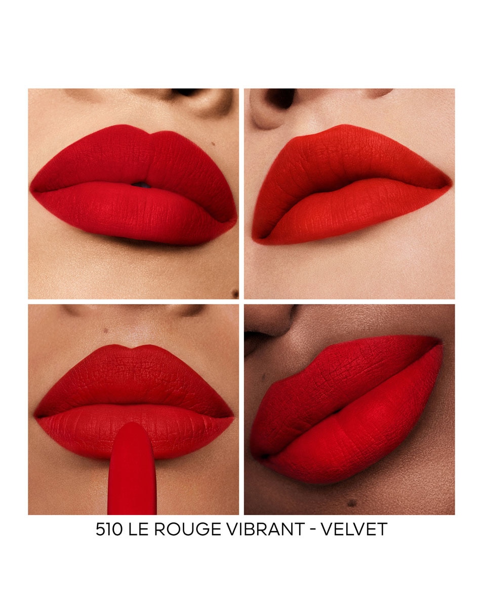 GUERLAIN Rouge G Refill - De personaliseerbare, uiterst verzorgende lipstick 510 LE ROUGE VIBRANT – VELVET 5