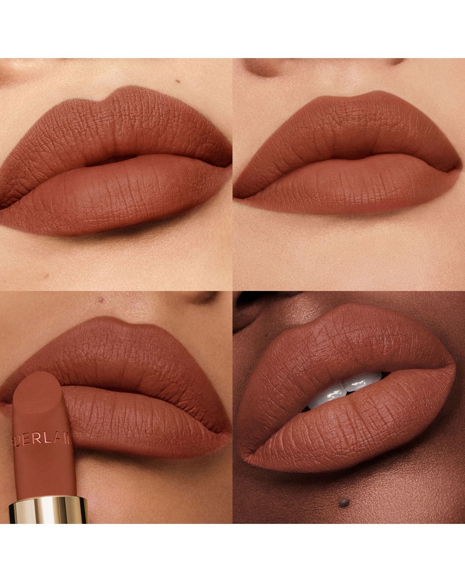GUERLAIN Rouge G Refill - De personaliseerbare, uiterst verzorgende lipstick 539 LE TONKA HALÉ – VELVET 5