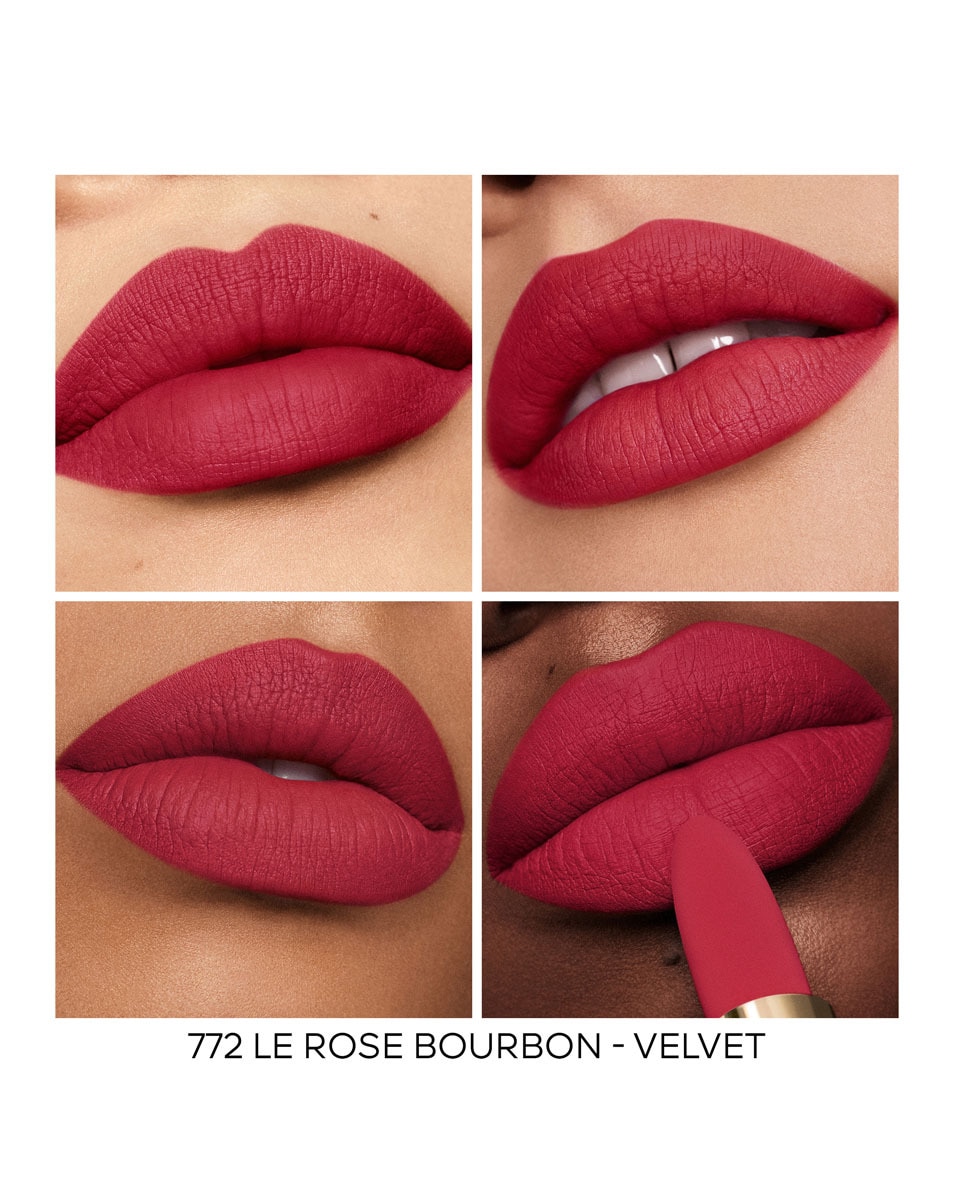 GUERLAIN Rouge G Refill - De personaliseerbare, uiterst verzorgende lipstick 772 LE ROSE BOURBON – VELVET 5