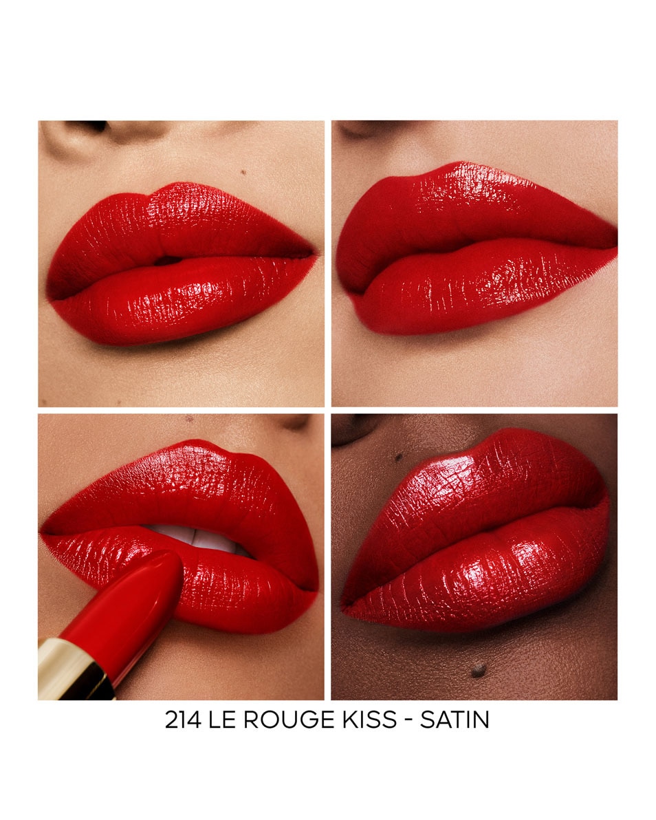 GUERLAIN Rouge G Refill - De personaliseerbare, uiterst verzorgende lipstick 214 LE ROUGE KISS - SATIN 5