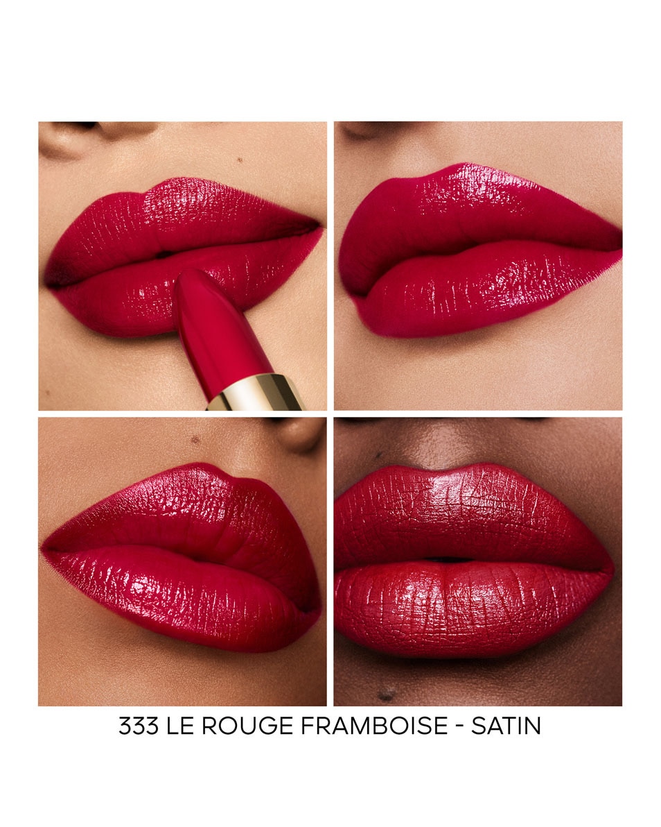GUERLAIN Rouge G Refill - De personaliseerbare, uiterst verzorgende lipstick 333 LE ROUGE FRAMBOISE - SATIN 5