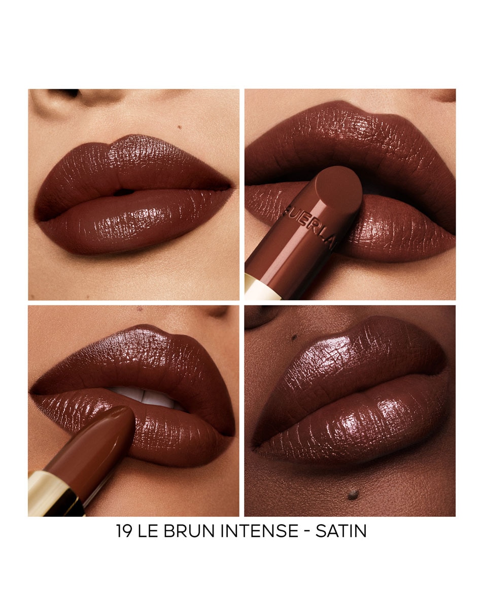 GUERLAIN Rouge G Refill - De personaliseerbare, uiterst verzorgende lipstick 19 LE BRUN INTENSE - SATIN 5