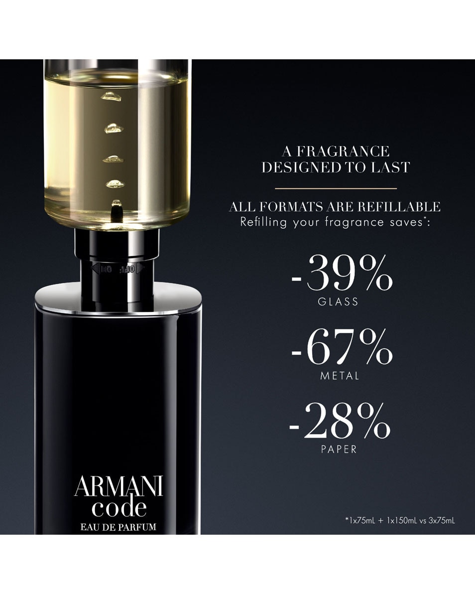 ARMANI Code Eau De Parfum - Navulbaar Heren Parfum 125 ML 5