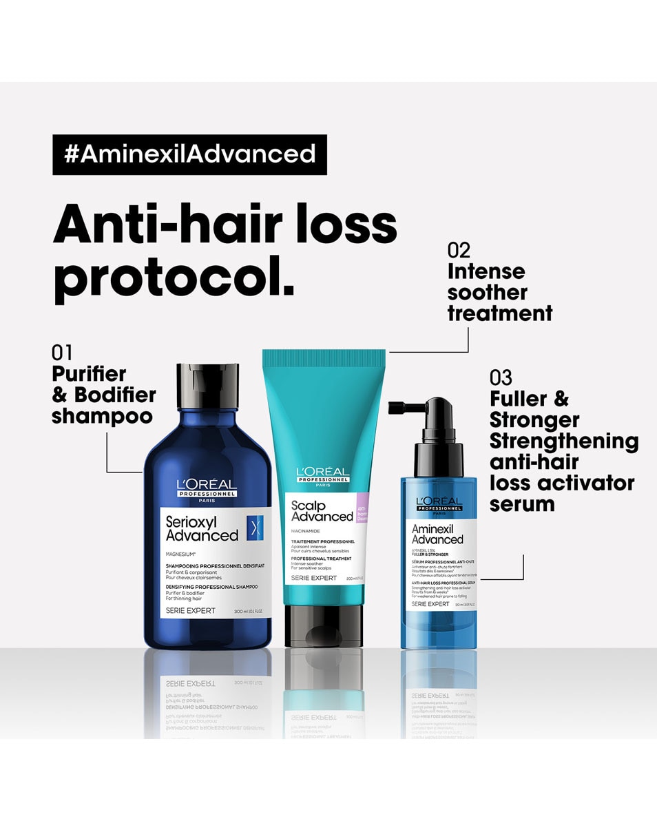 L'OREAL PROFESSIONNEL Scalp Advanced Purifier shampoo voor dunner wordend haar 300 ML 5