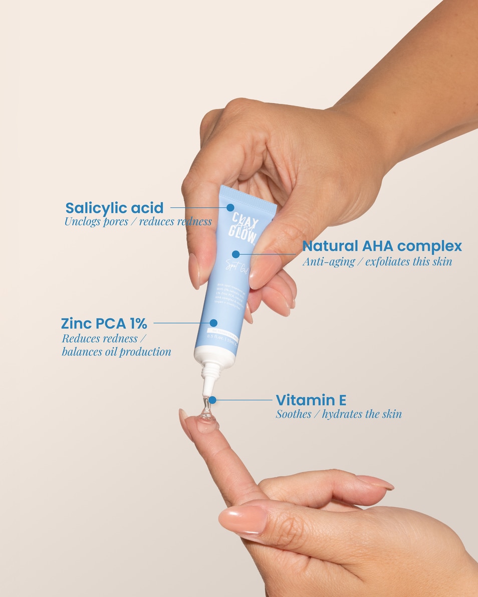 CLAY AND GLOW Spot treatment gel Gel 15 ML 5