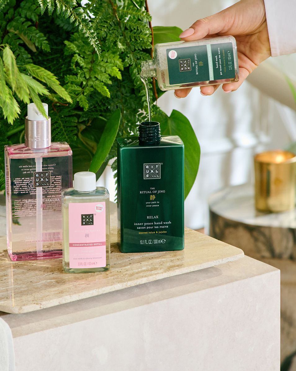 Geconcentreerde navulling handzeep