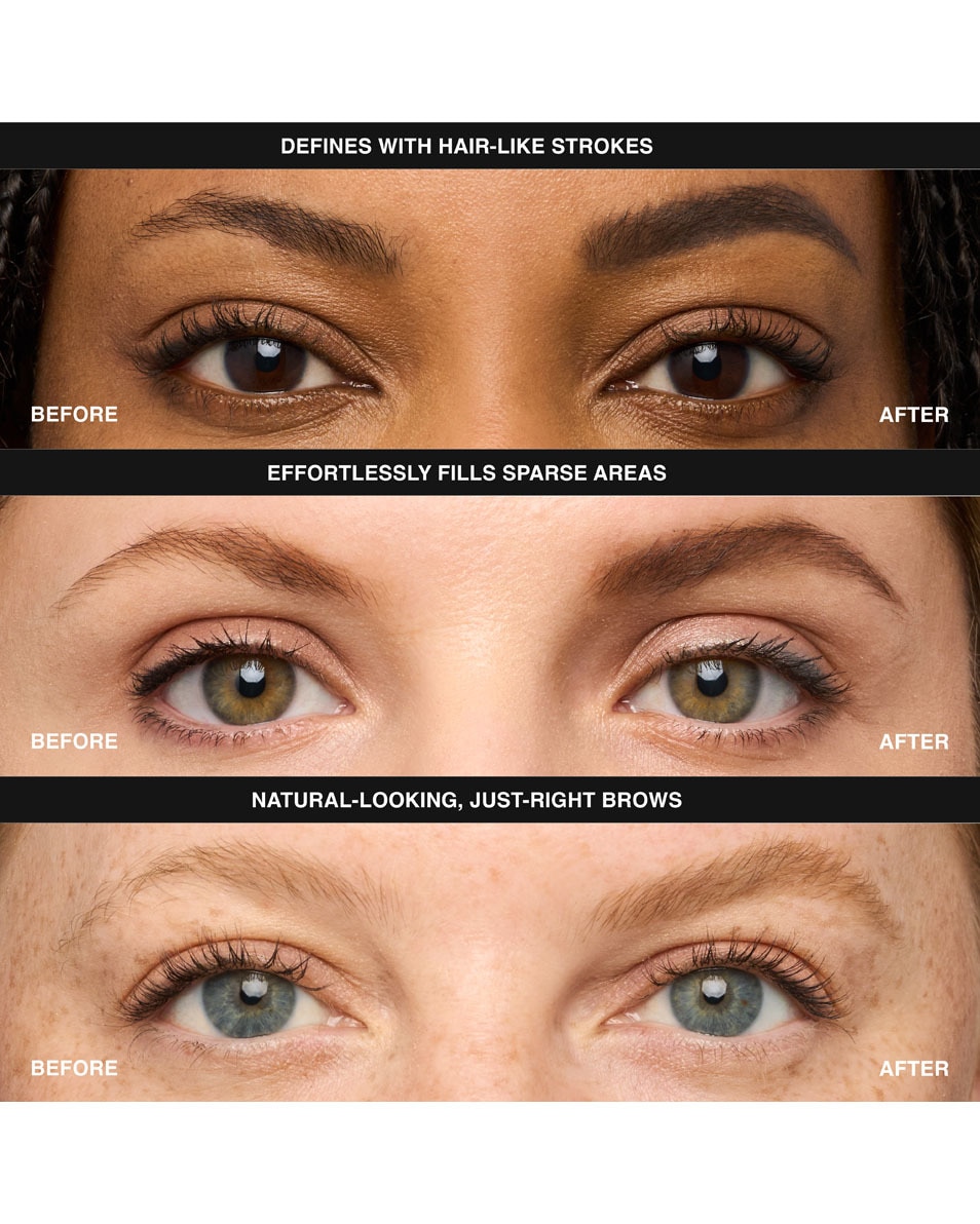 Fijn wenkbrauwpotlood - natuurlijke finish