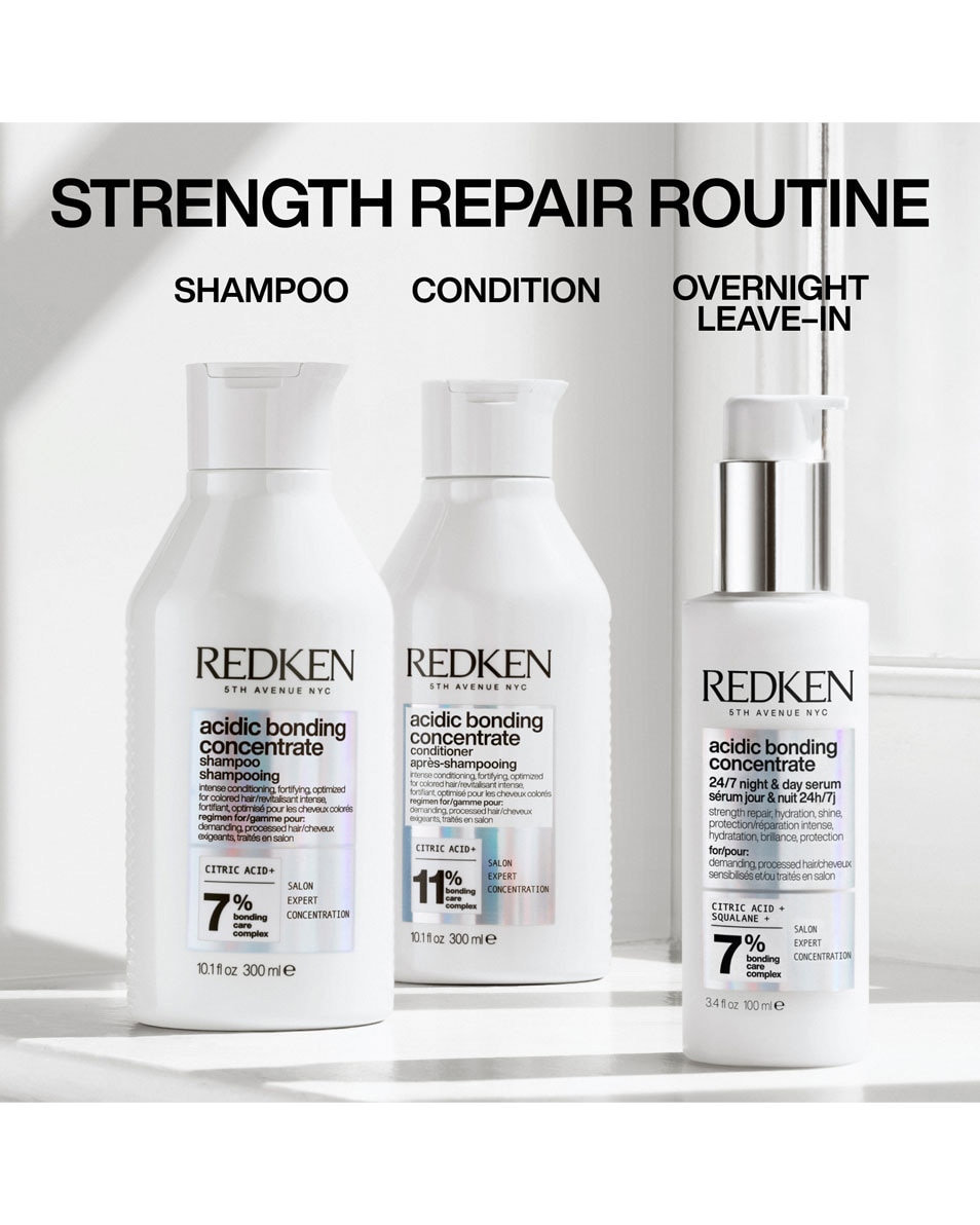 REDKEN Acidic Bonding Concentrate 24/7 night & day serum - voor beschadigd haar 100 ML 5