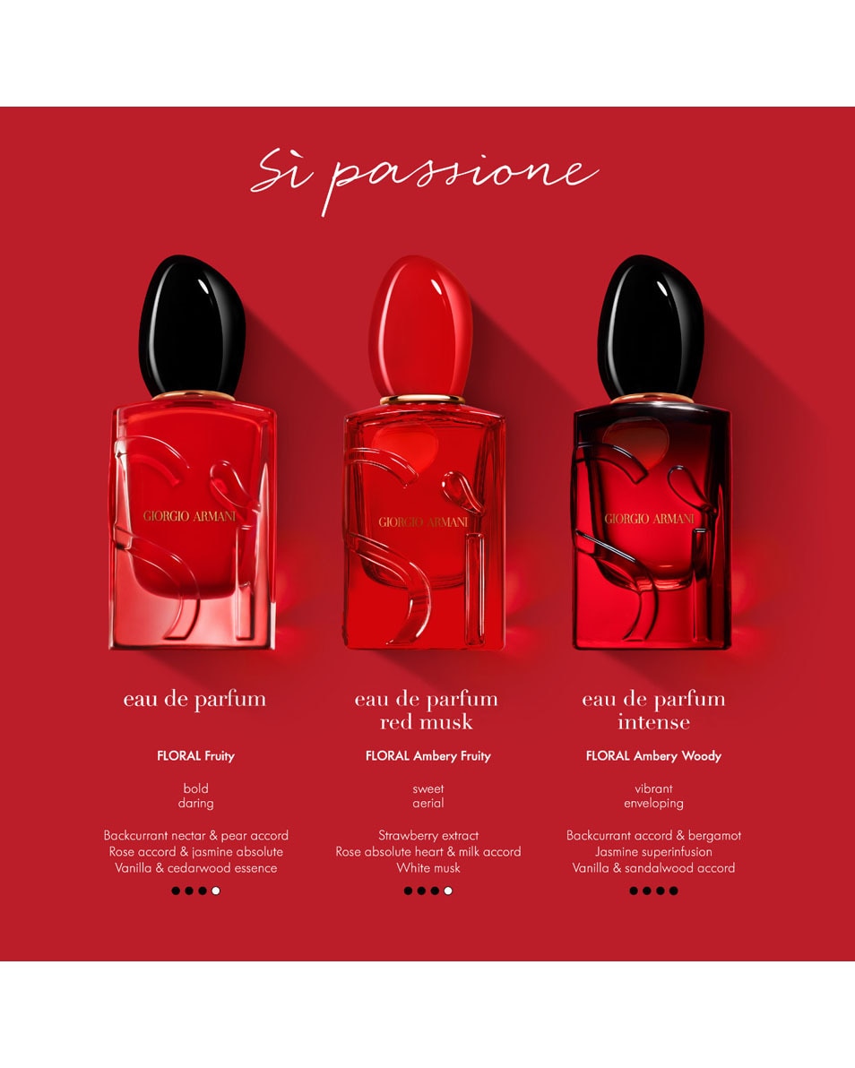 ARMANI Sì Passione Red Musk Eau De Parfum - Dames Parfum 100 ML 5