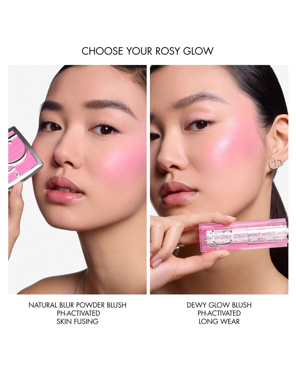 DIOR BACKSTAGE Rosy Glow - Long-wearing powder blush Blush met pH-geactiveerde kleur - langhoudend 001 PINK