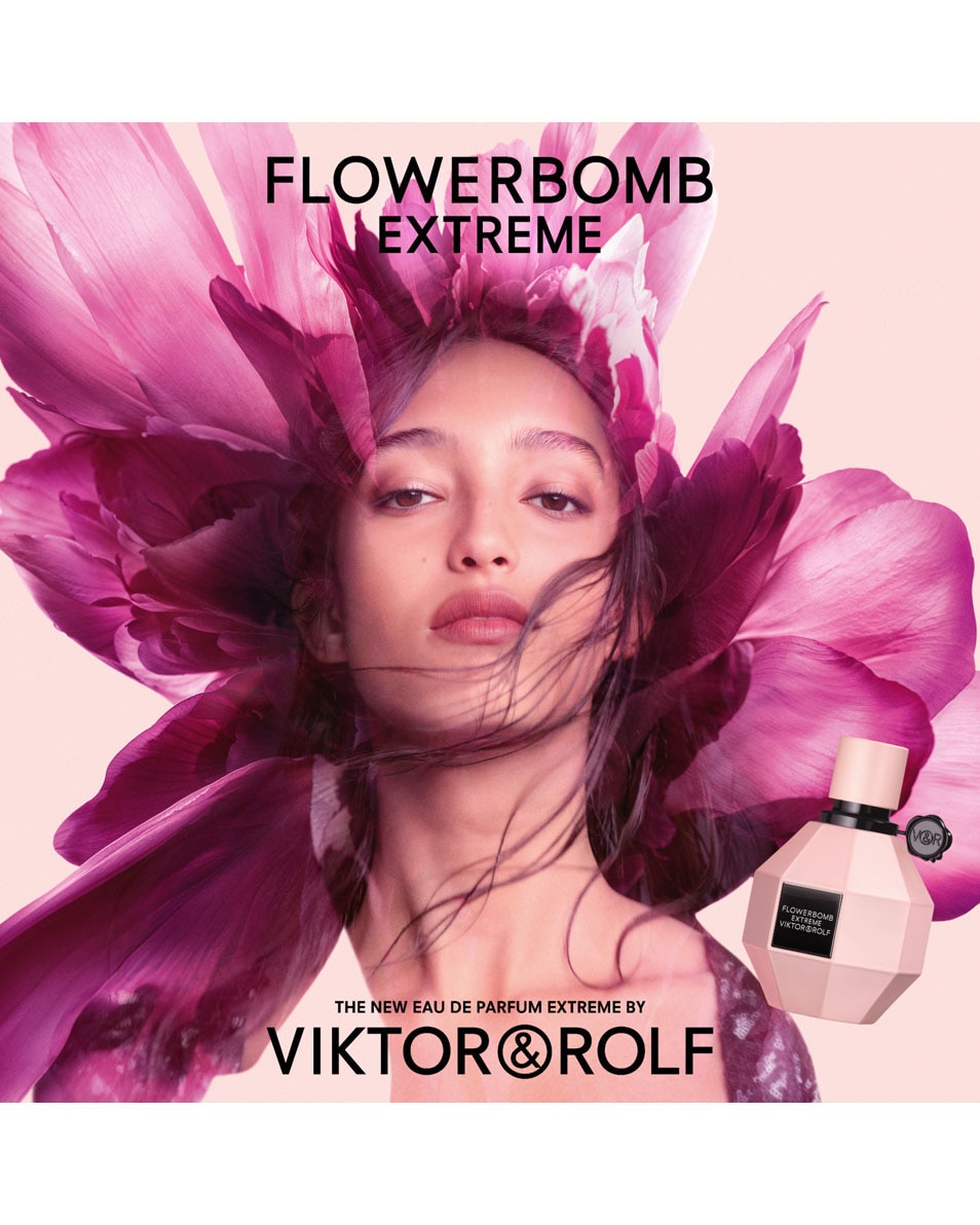 VIKTOR & ROLF Flowerbomb extreme Eau De Parfum - Amber Bloemig Parfum - Parfum Voor Dames 50 ML