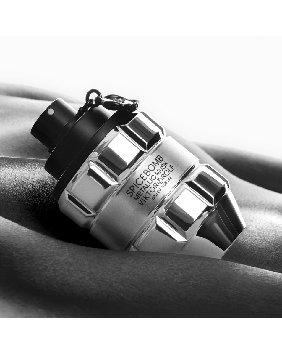 VIKTOR & ROLF Spciebomb Metallic Musk Eau De Parfum - Amberachtig Parfum - Parfum Voor Heren 90 ML