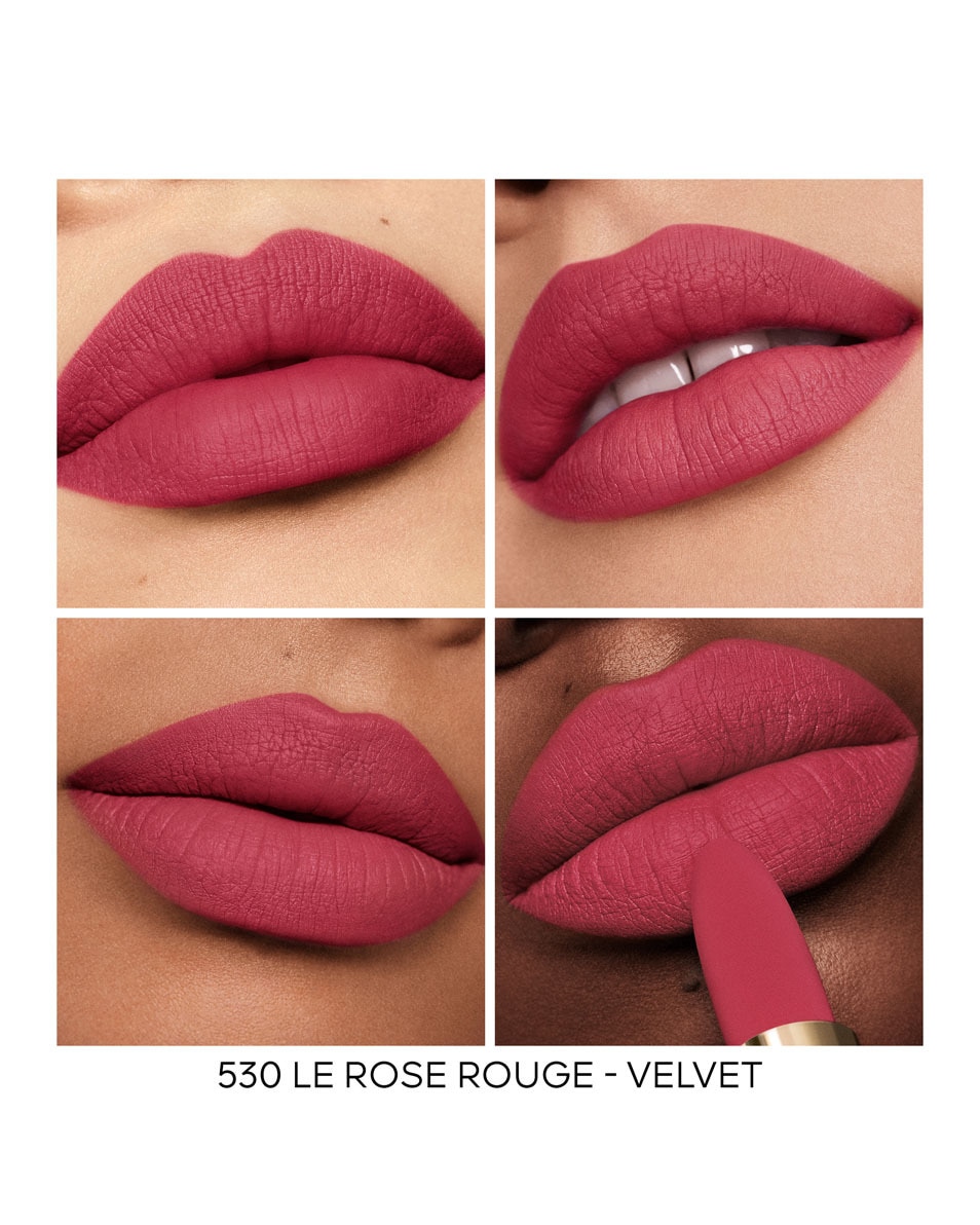 GUERLAIN ROUGE G De navulling - De personaliseerbare, uiterst verzorgende lipstick 530 LE ROSE ROUGE – VELVET 5