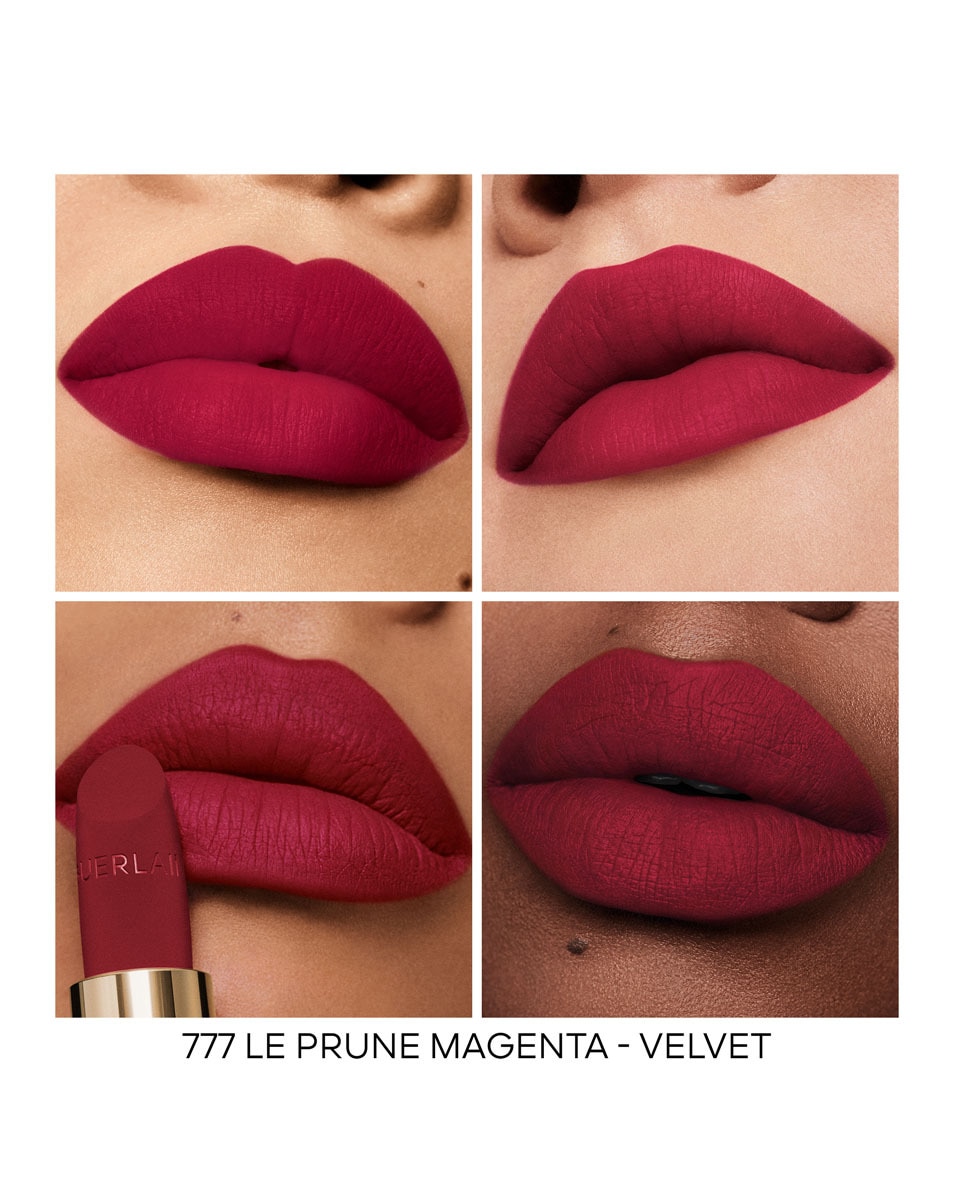 GUERLAIN ROUGE G De navulling - De personaliseerbare, uiterst verzorgende lipstick 777 LE PRUNE MAGENTA – VELVET 5