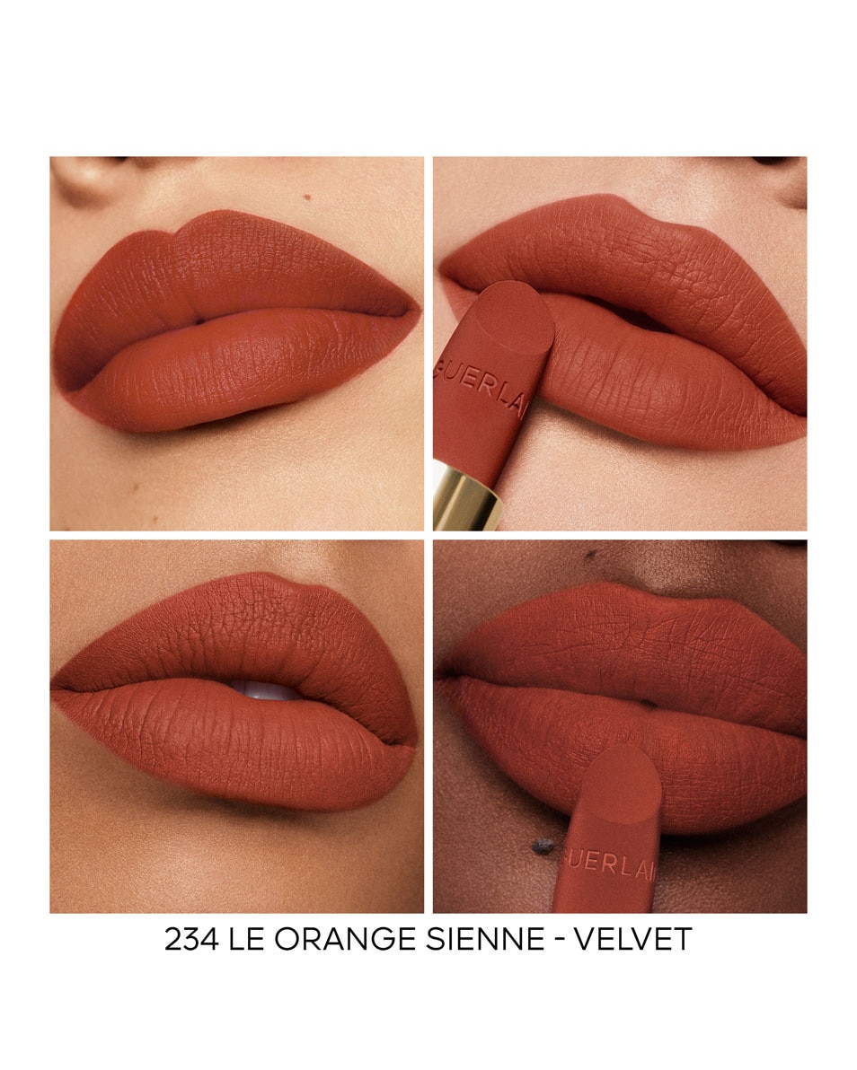 GUERLAIN ROUGE G De navulling - De personaliseerbare, uiterst verzorgende lipstick 234 L’ORANGE SIENNE – VELVET 5