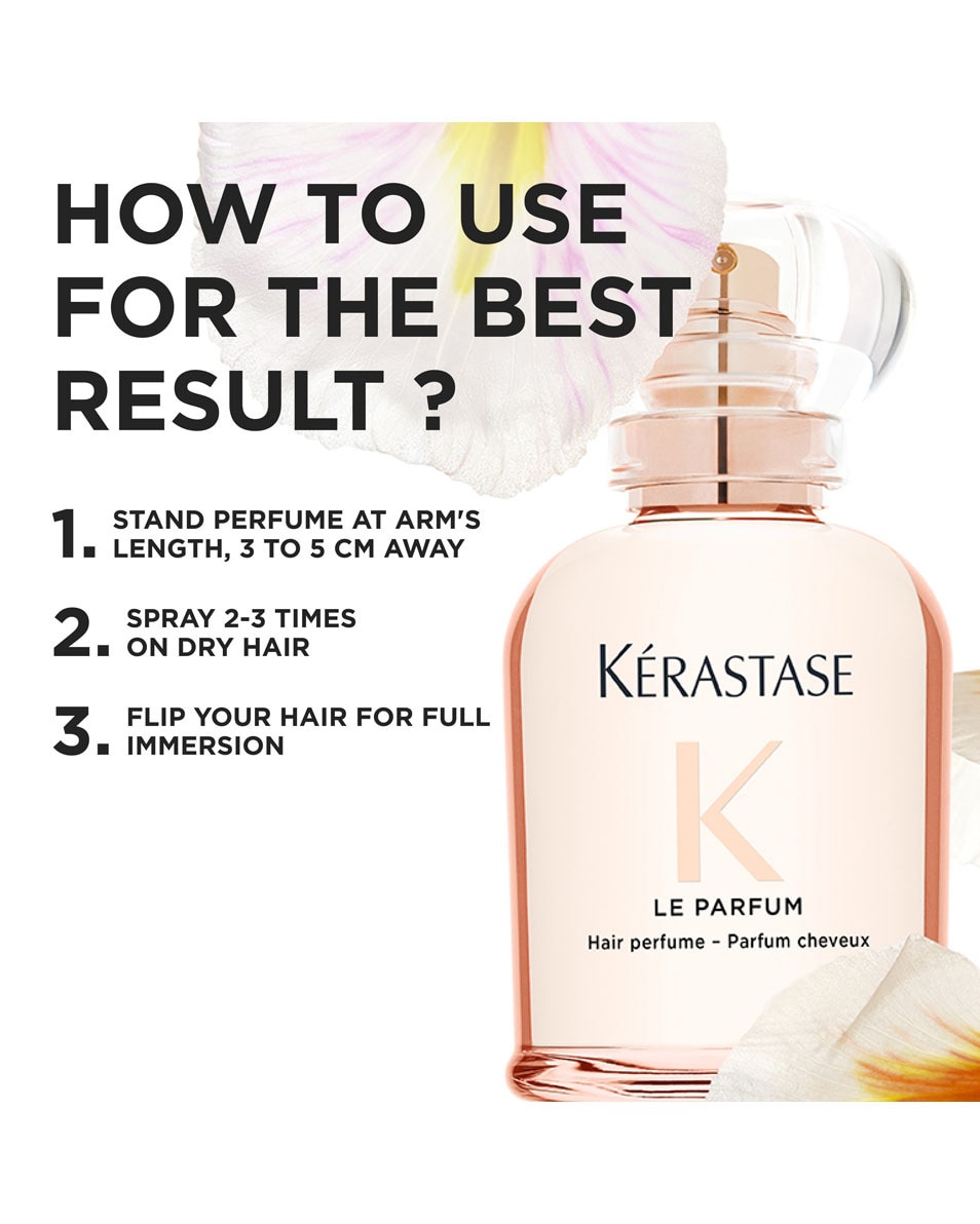 Haarparfum voor fris en zachter haar