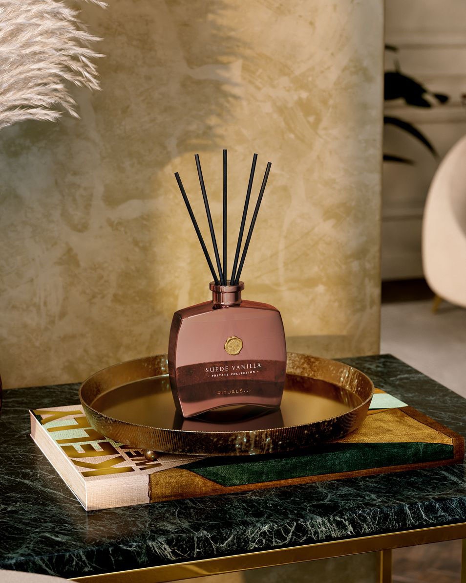 Suede Vanilla mini geurstokjes