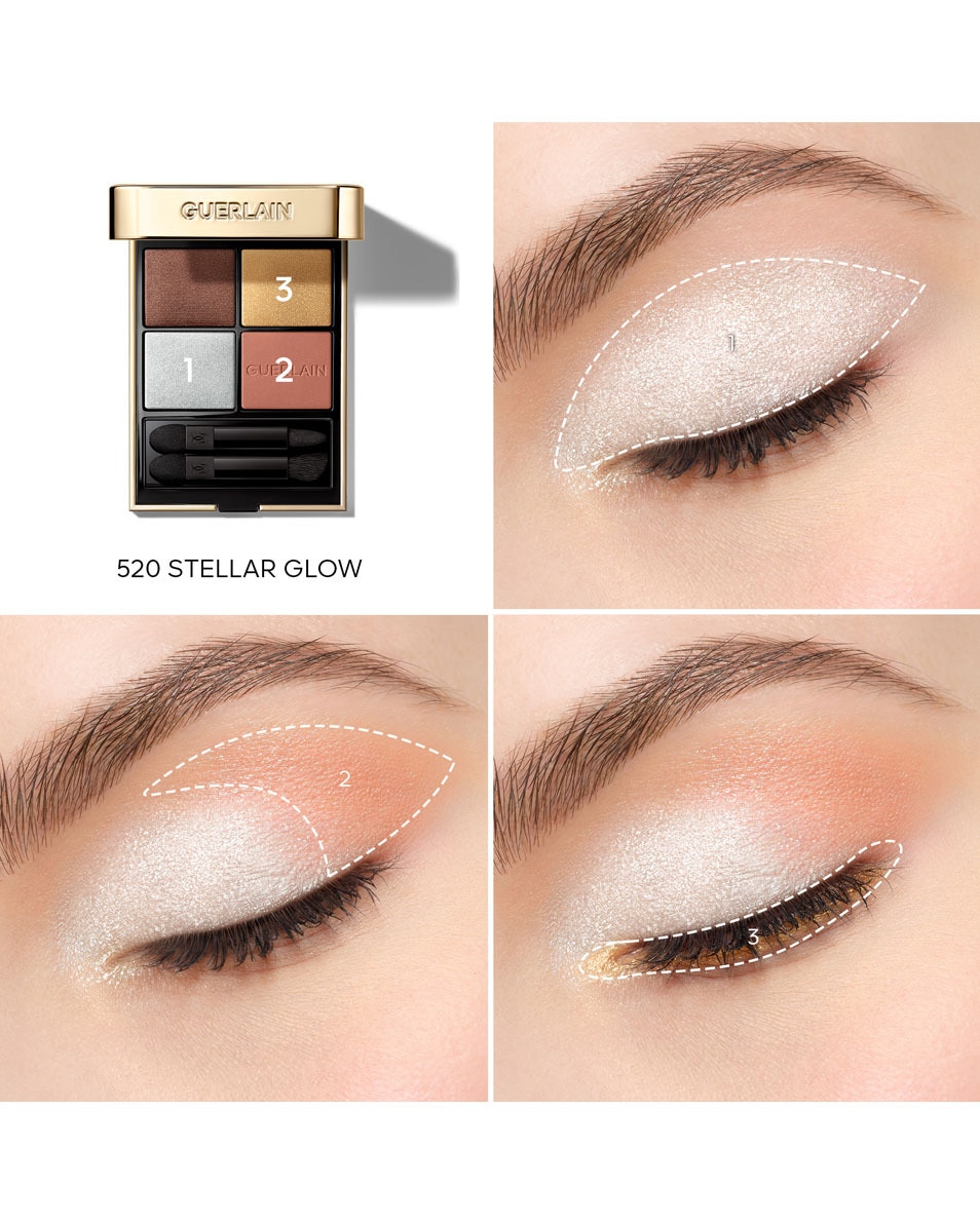 GUERLAIN Ombres G Stellar Glow Oogschaduwpalet - Limited edition 520 Stellar Glow 5