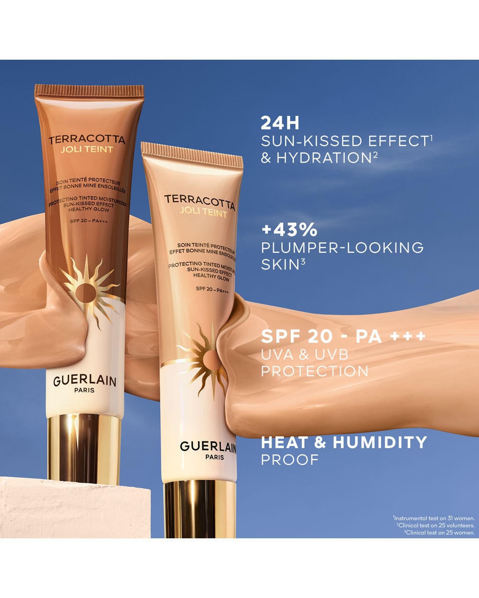 GUERLAIN Terracotta Joli Teint Getinte hydraterende crème met beschermende werking Pearl 5