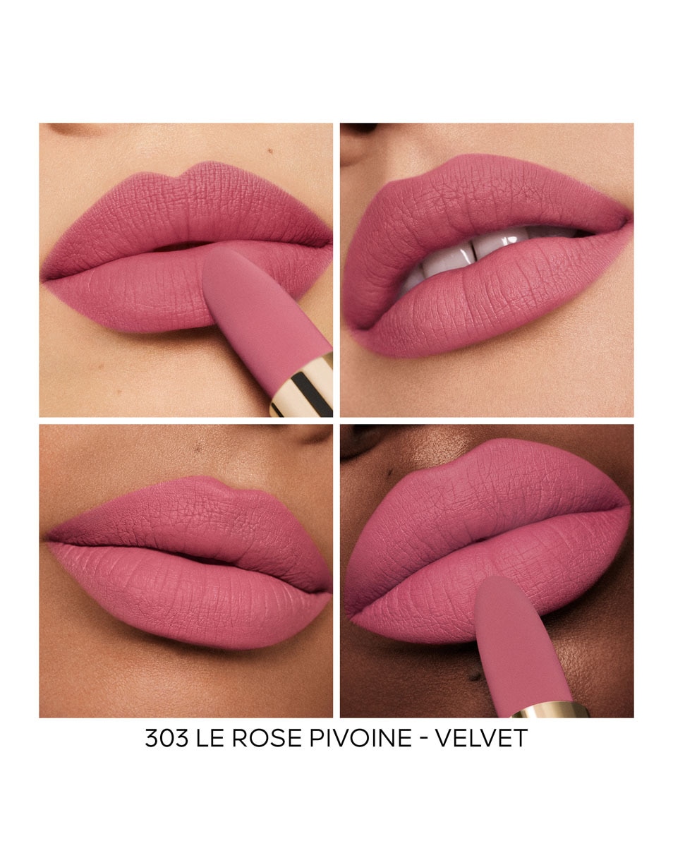 GUERLAIN ROUGE G De navulling De personaliseerbare, buitengewoon verzorgende lipstick 303 LE ROSE PIVOINE – VELVET 5